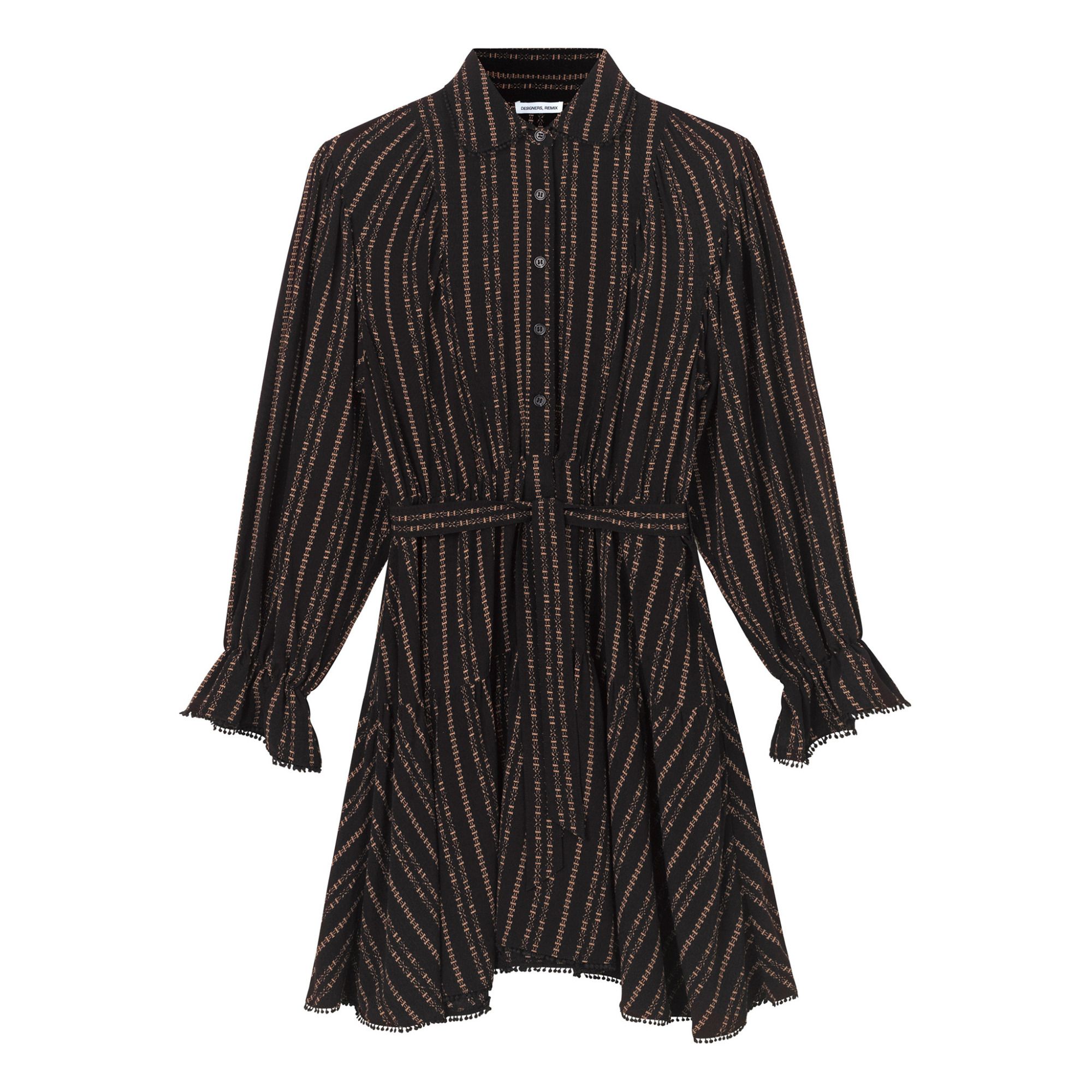 Designers Remix Girls - Robe Madeira - Fille - Noir