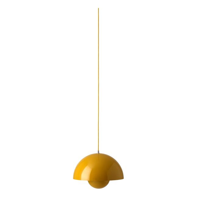 Flowerpot Pendant Lamp VP7 - Vener Panton | Mustard
