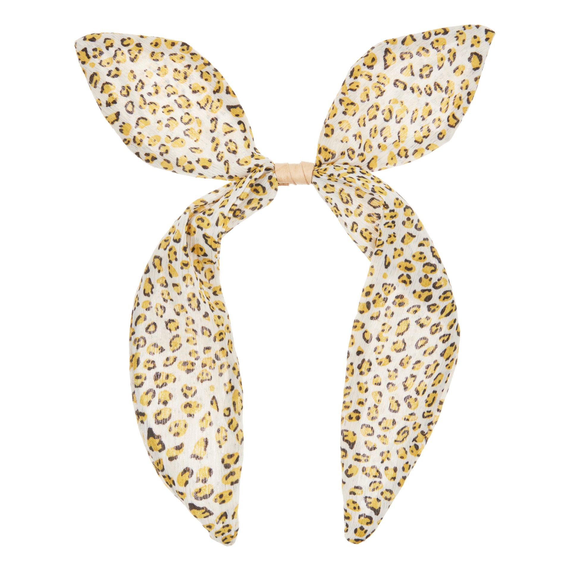 Mimi & Lula - Serre-Tête Léopard Jungle Coco - Fille - Ecru