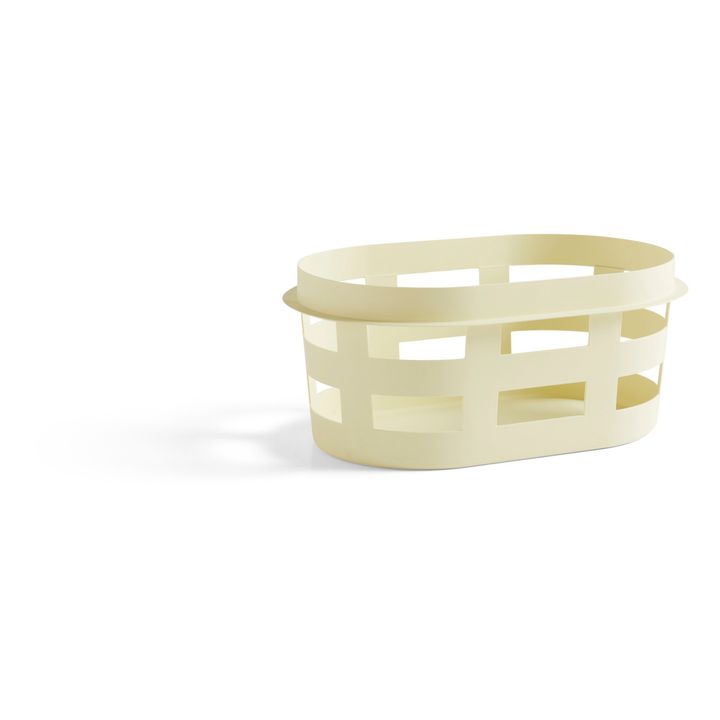 Laundry Basket | Pale yellow- Product image n°0