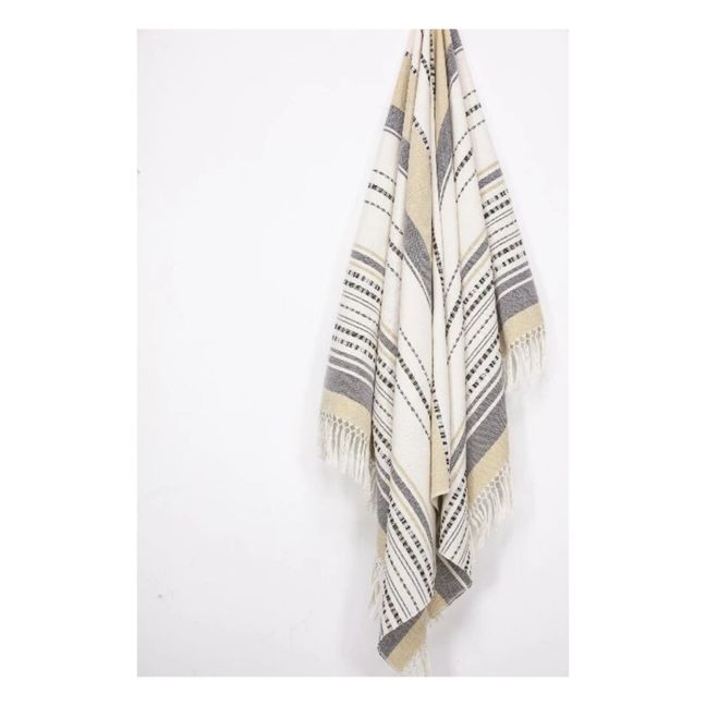 Mitla Throw | Cream