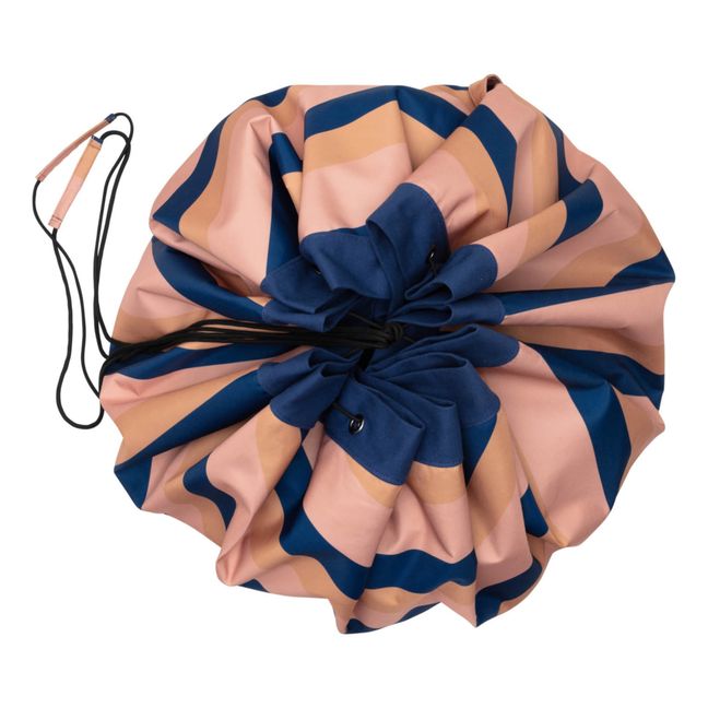 Spielzeugsack/Outdoor-Spielteppich - Moka Stripes