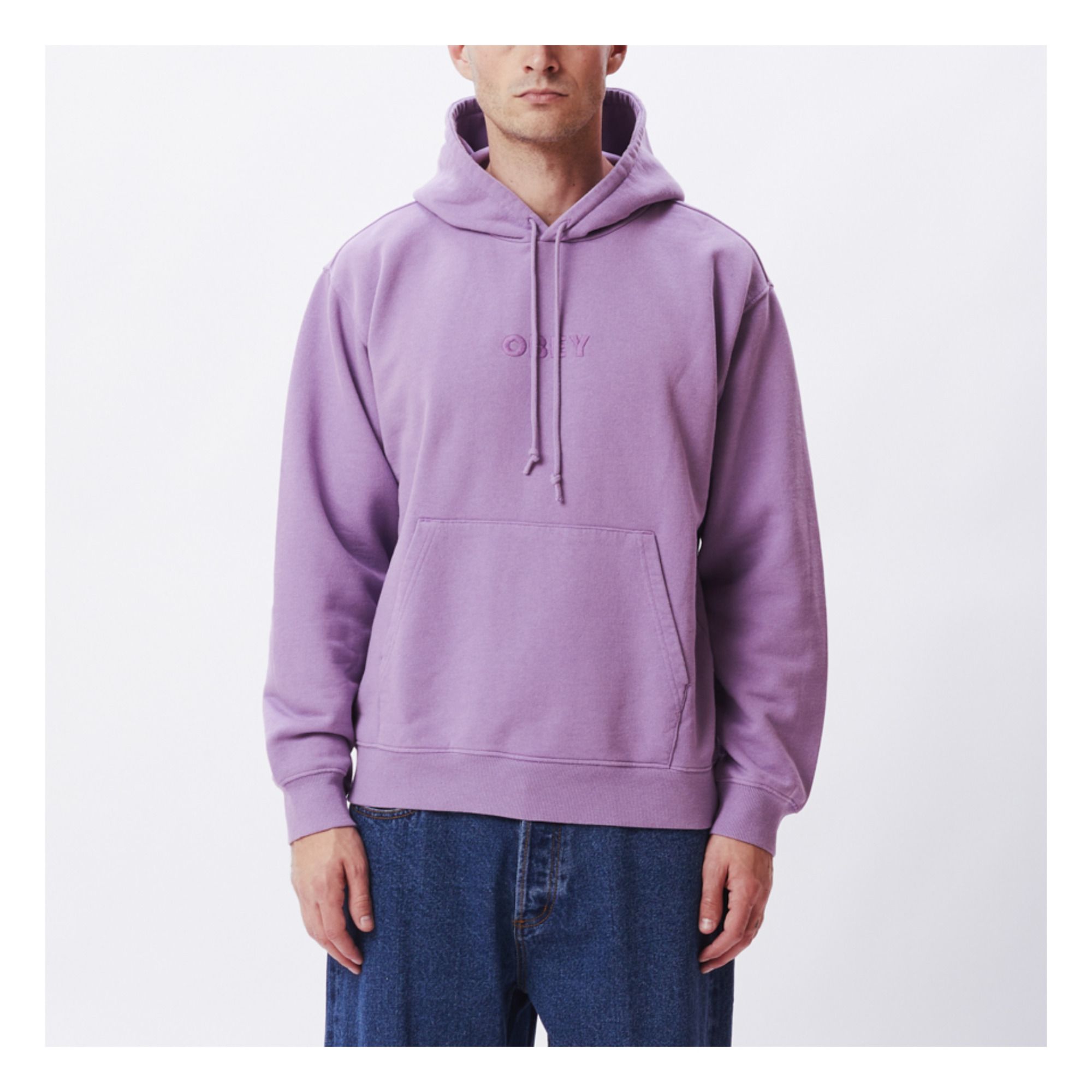 Obey - Hoodie Ideals - Homme - Violet