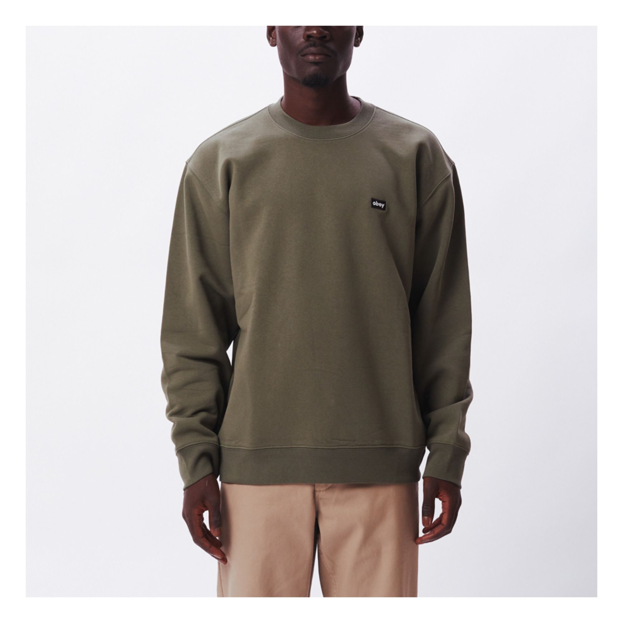 Obey - Sweat Mini Box Logo - Homme - Vert