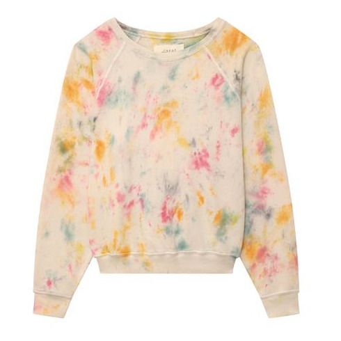 The Great - Sweat The Shrunken Tie and Dye - Femme - Multicolore