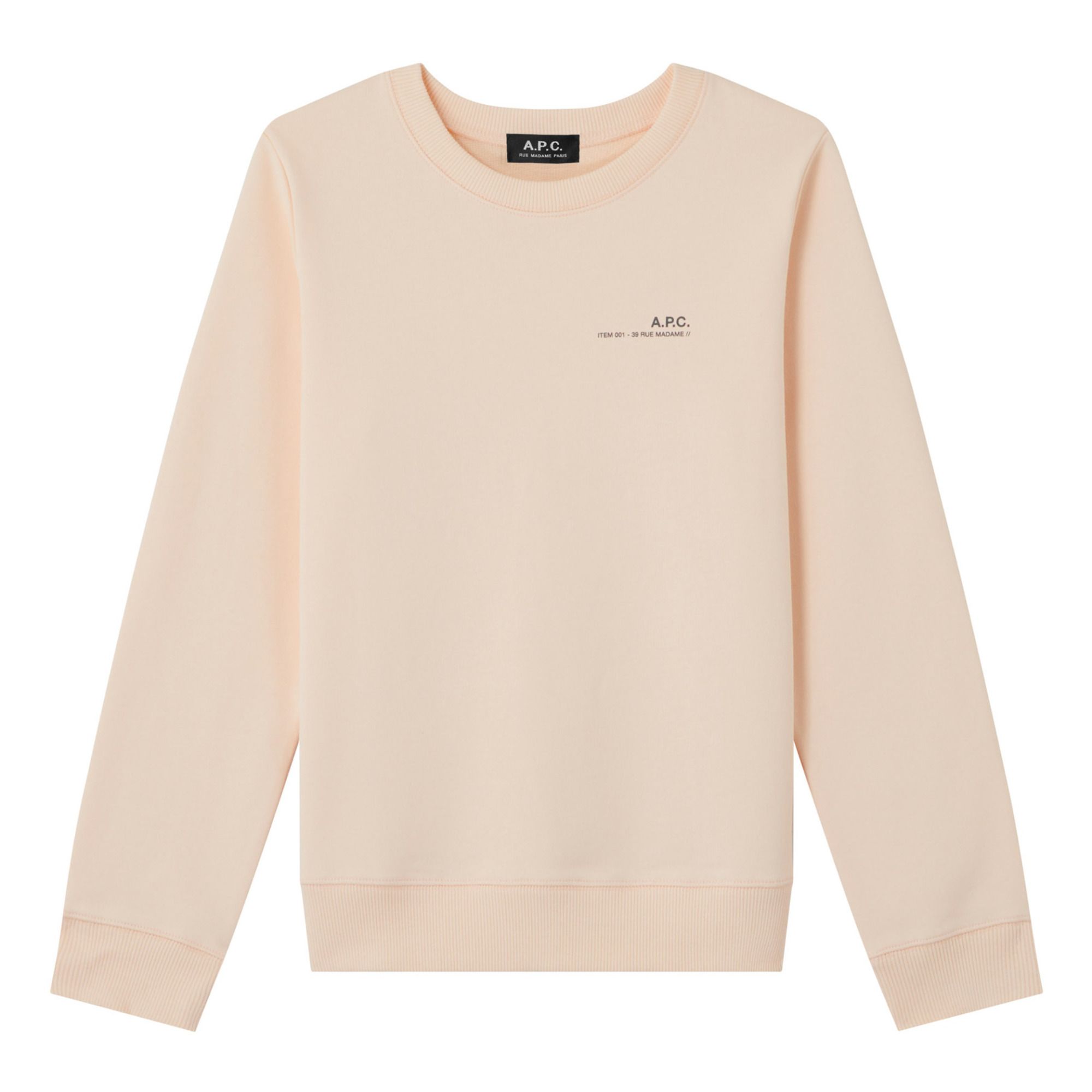 A.P.C. - Sweat Item F - Femme - Rose pâle