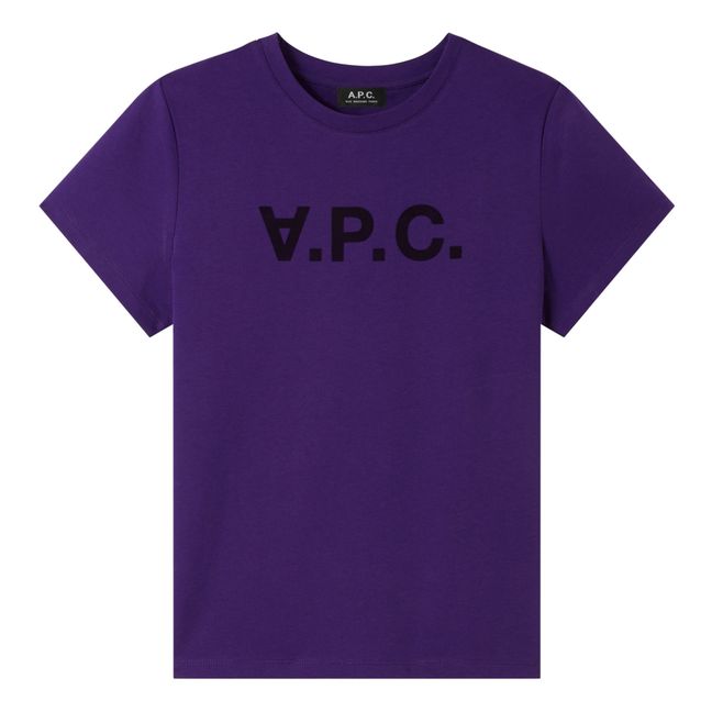 Camiseta VPC Color F de algodón orgánico Violeta