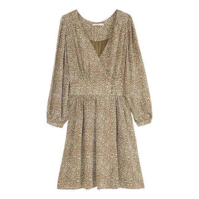 Robe Fleurie Jasmin - Collection Femme - Ocre