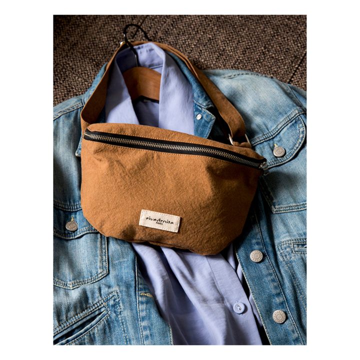 Custine Recycled Cotton Bumbag  | Tabacco- Product image n°3