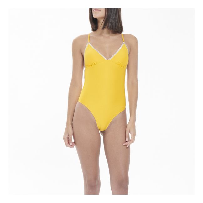 Gilda One Piece Swimsuit  Sunflower Yellow