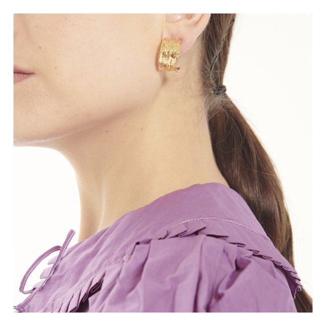 Chennai Earrings Medium | Gold