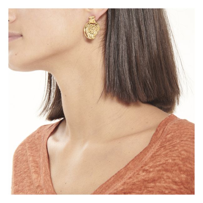 Boucles d'Oreilles Jodhpur | Doré