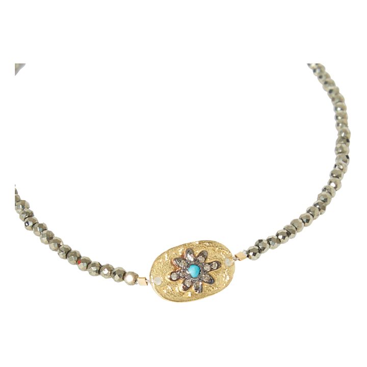 Brazalete Gege | Azul Turquesa- Imagen del producto n°3