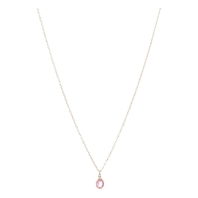 Aby Necklace  | Pink