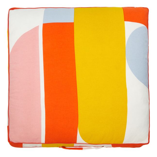 Floor Cushion Vision - 80 x 80cm Orange