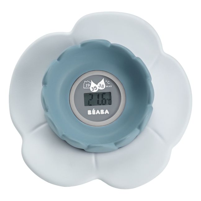 Lotus Bath Thermometer | Blue
