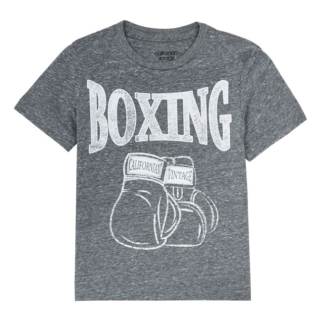 T-shirt Boxing Grigio