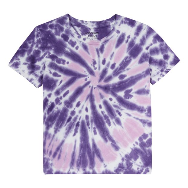 Vintage Blue and Purple Tie Dye T Shirt Small – Black Shag Vintage