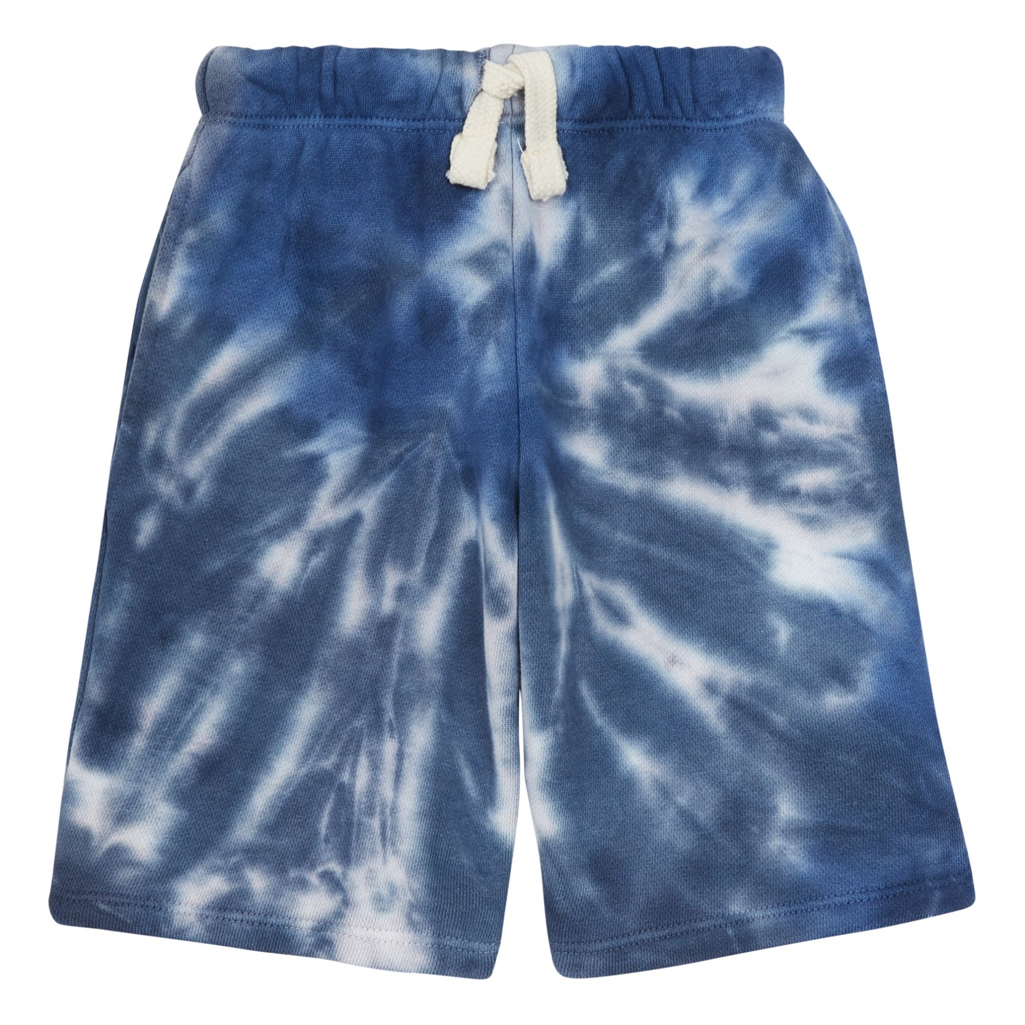 Californian Vintage - Short Tie and Dye - Garçon - Bleu pétrole