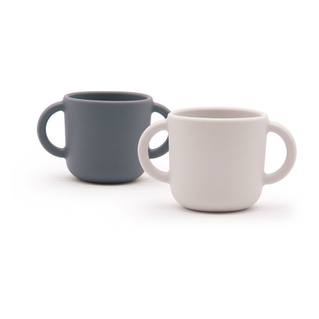Lerntasse - 2er-Set | Grau