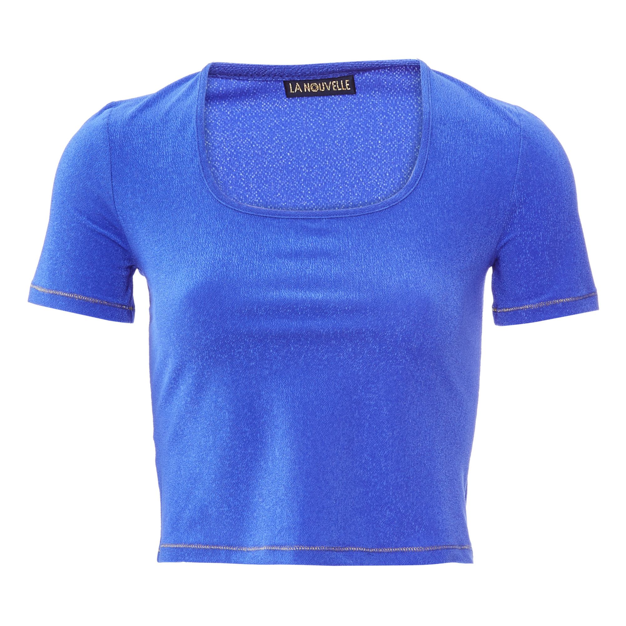 La Nouvelle - T-Shirt Eponge Alfred - Femme - Bleu roi