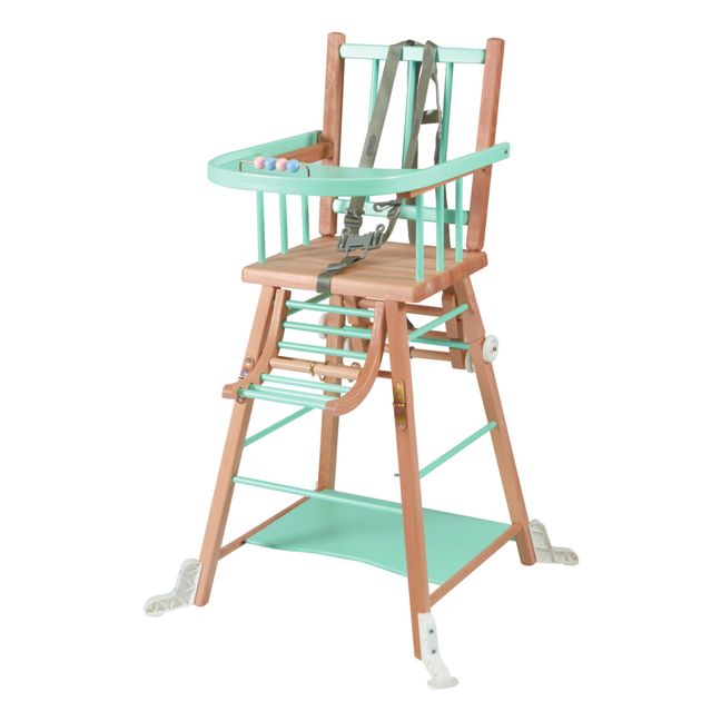 Marcel Convertible High Chair Mint Green