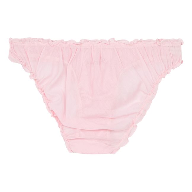 Culotte Froufrou in cotone Bio - Germaine des Prés x Smallable  | Rosa