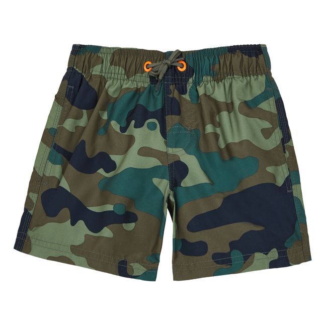 Military Swimming Shorts  | Khaki