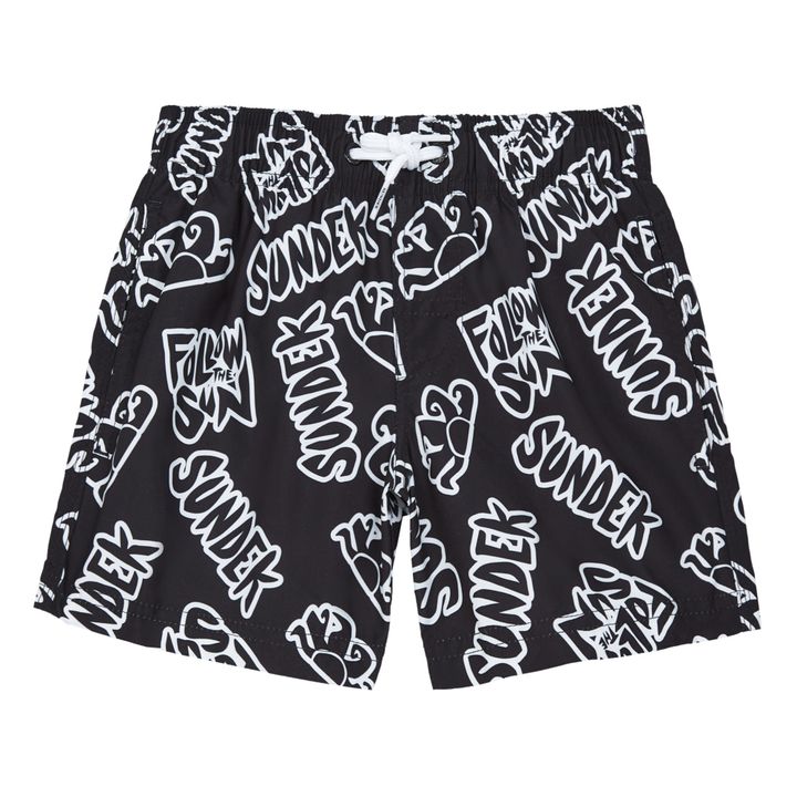 Sundek - Sundek Logo Swimming Shorts - Black | Smallable