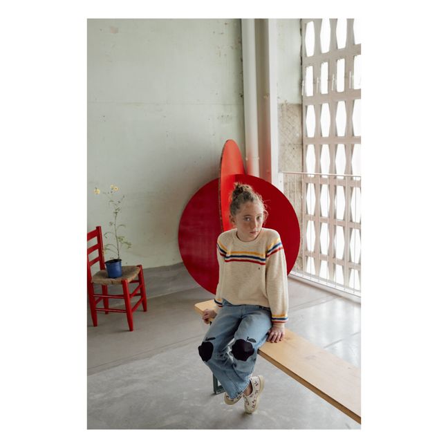 Sneakers Scratchs - Collezione Iconic  | Ecru