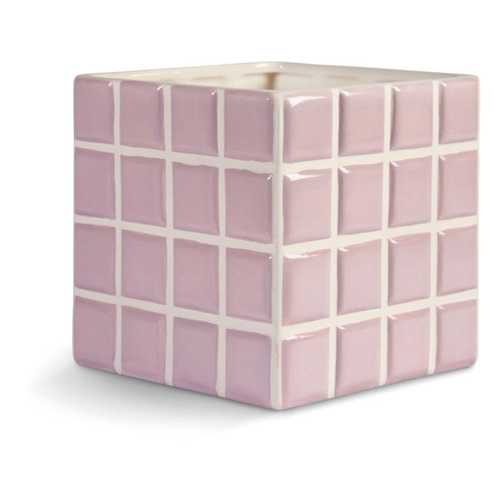 Cache-pot Tile | Lilas- Image produit n°0