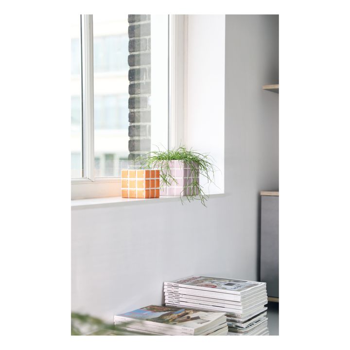 Cache-pot Tile | Lilas- Image produit n°1
