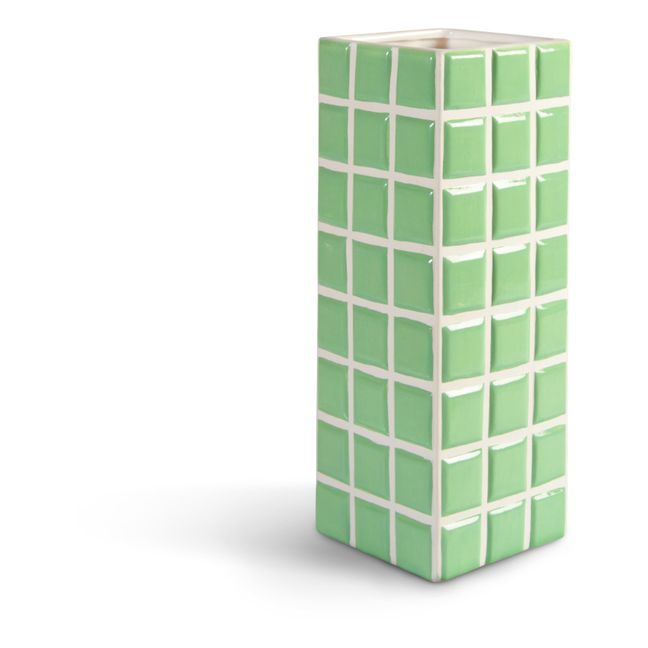 Jarrón Tile | Verde Menta