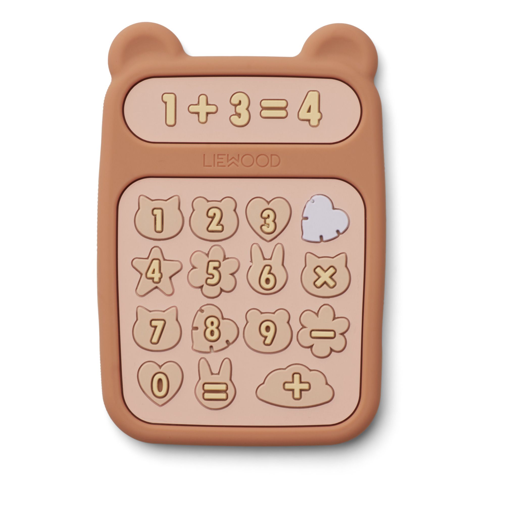 Liewood - Calculatrice Niels en silicone - Rose