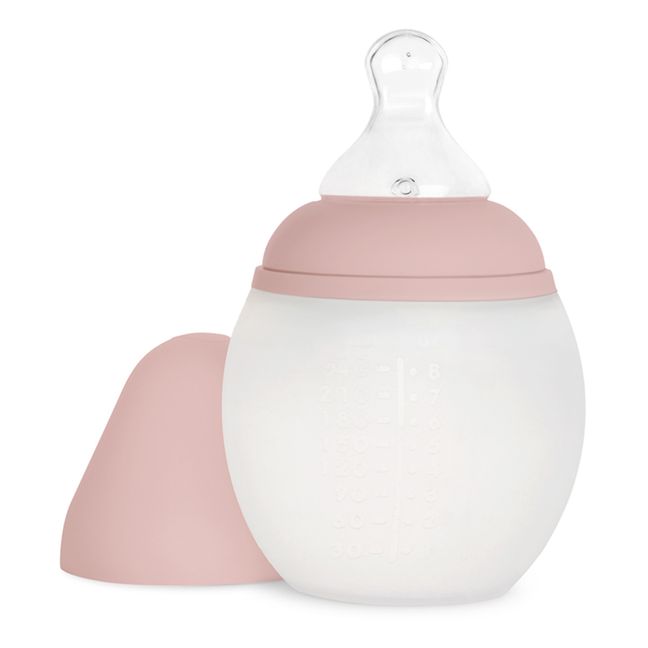 Medical Silicone Bottle with Orthodontic Teat Blush