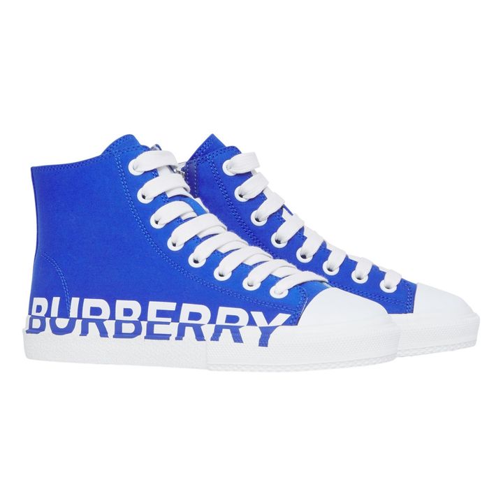 Burberry - Larkhall Lace-up Sneakers - Blue | Smallable