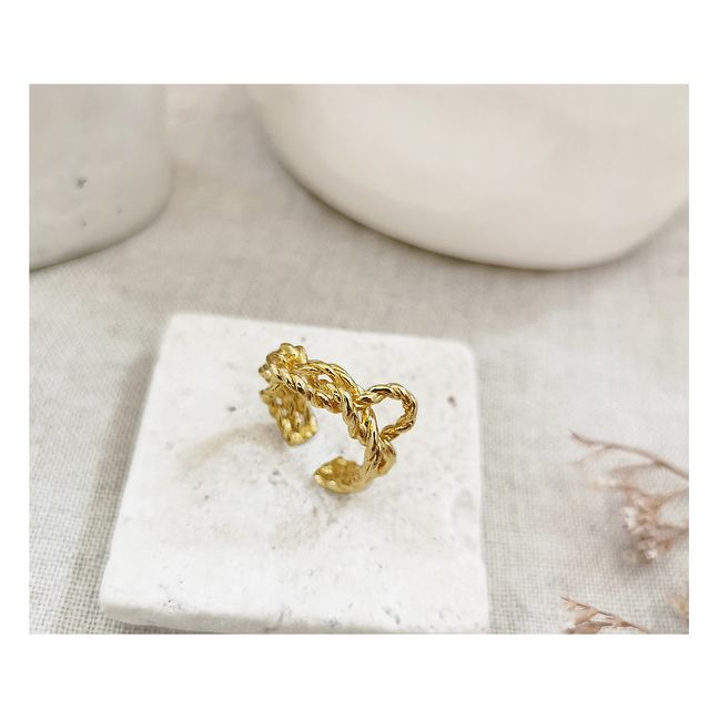 Bague Ajustable Reyes | Doré