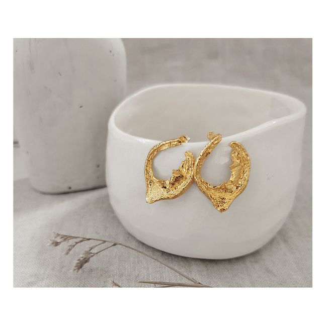 Dimas Earrings  | Gold