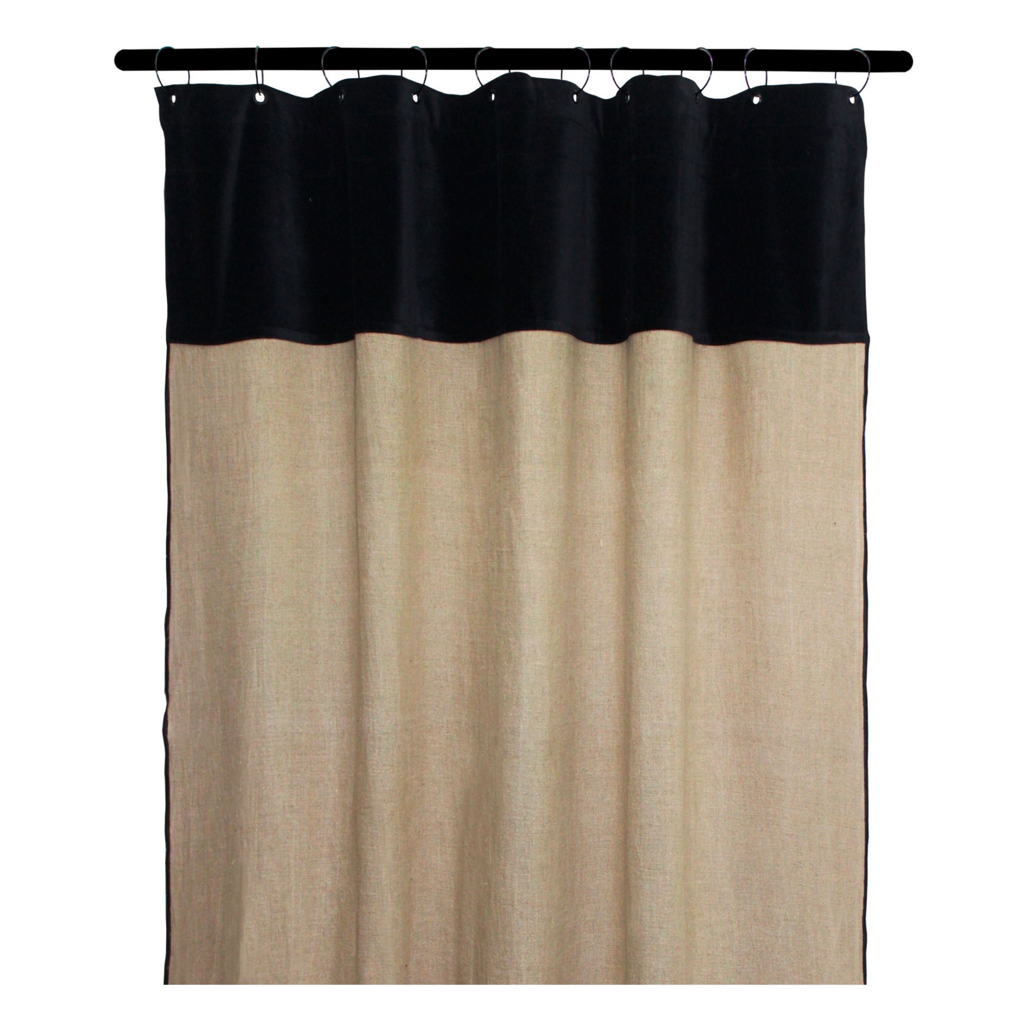 Harmony - Rideau Mansa en lin lavé - Naturel