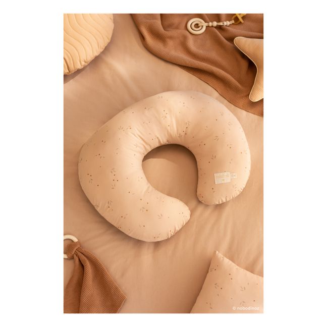 Cuscino da allattamento, modello: Sunrise Willow, in cotone bio | Nude