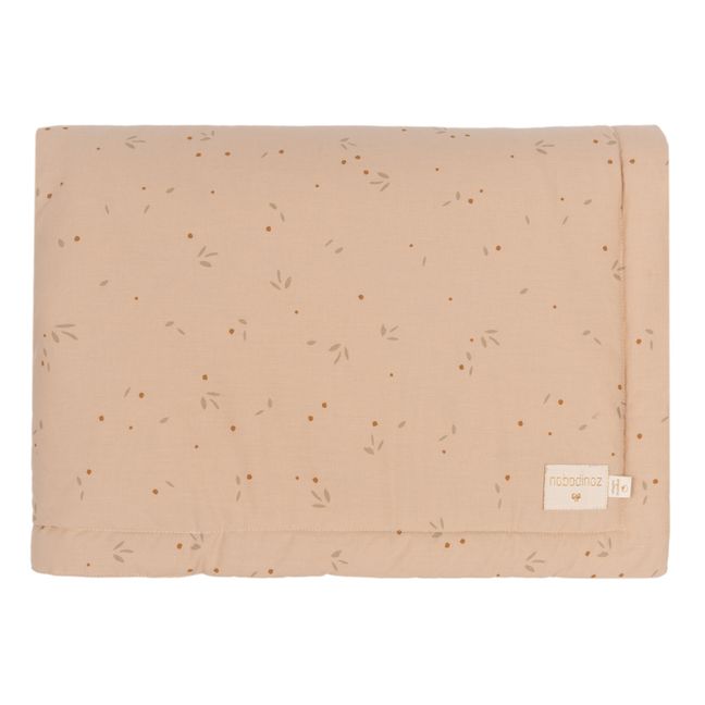 Couverture Laponia Willow en coton bio | Nude