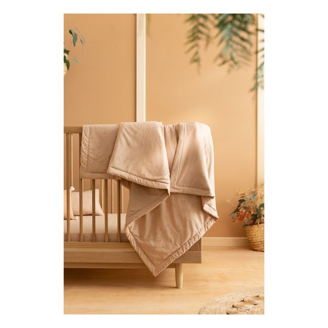 Coperta Laponia Willow in cotone bio | Nude