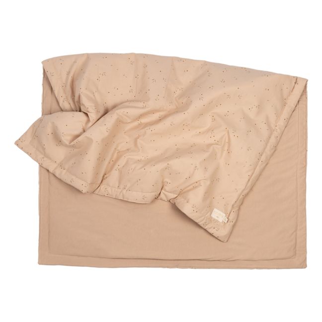 Couverture Laponia Willow en coton bio | Nude