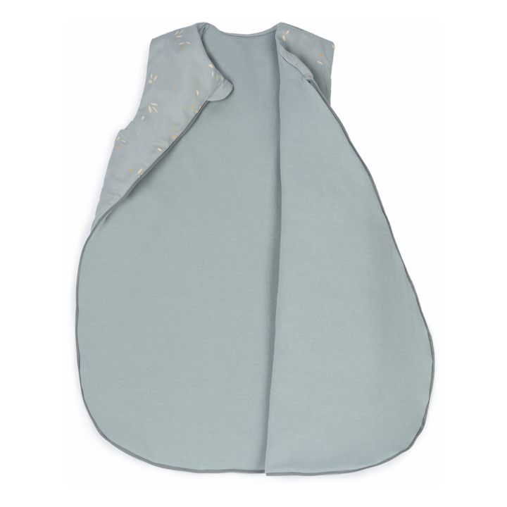 Cocoon Willow Organic Cotton Baby Sleeping Bag | Azul Pálido- Imagen del producto n°4