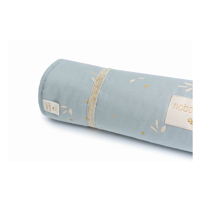 Nomad Willow Organic Cotton Changing Mat | Azzurro fiordaliso