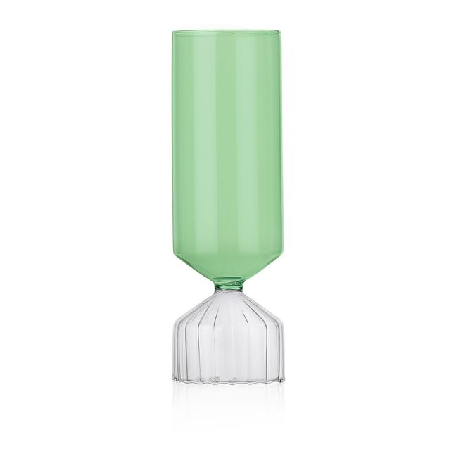 Bouquet Borosilicate Vase  | Green