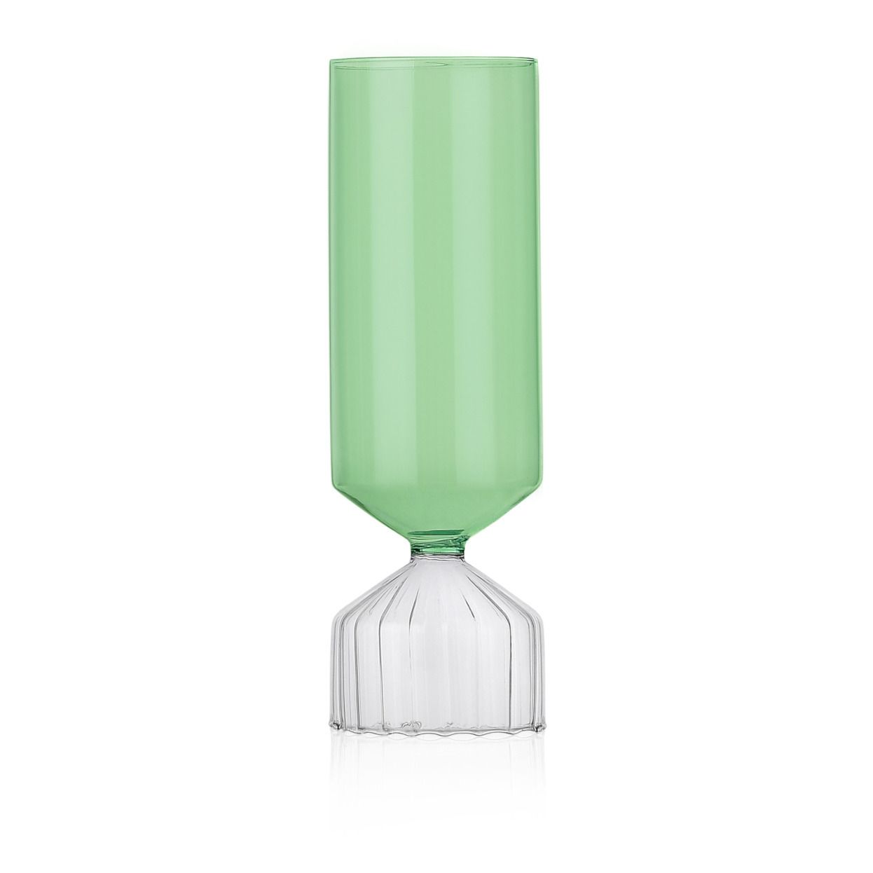 Jarrón Bouquet en borosilicato Verde- Imagen del producto n°0