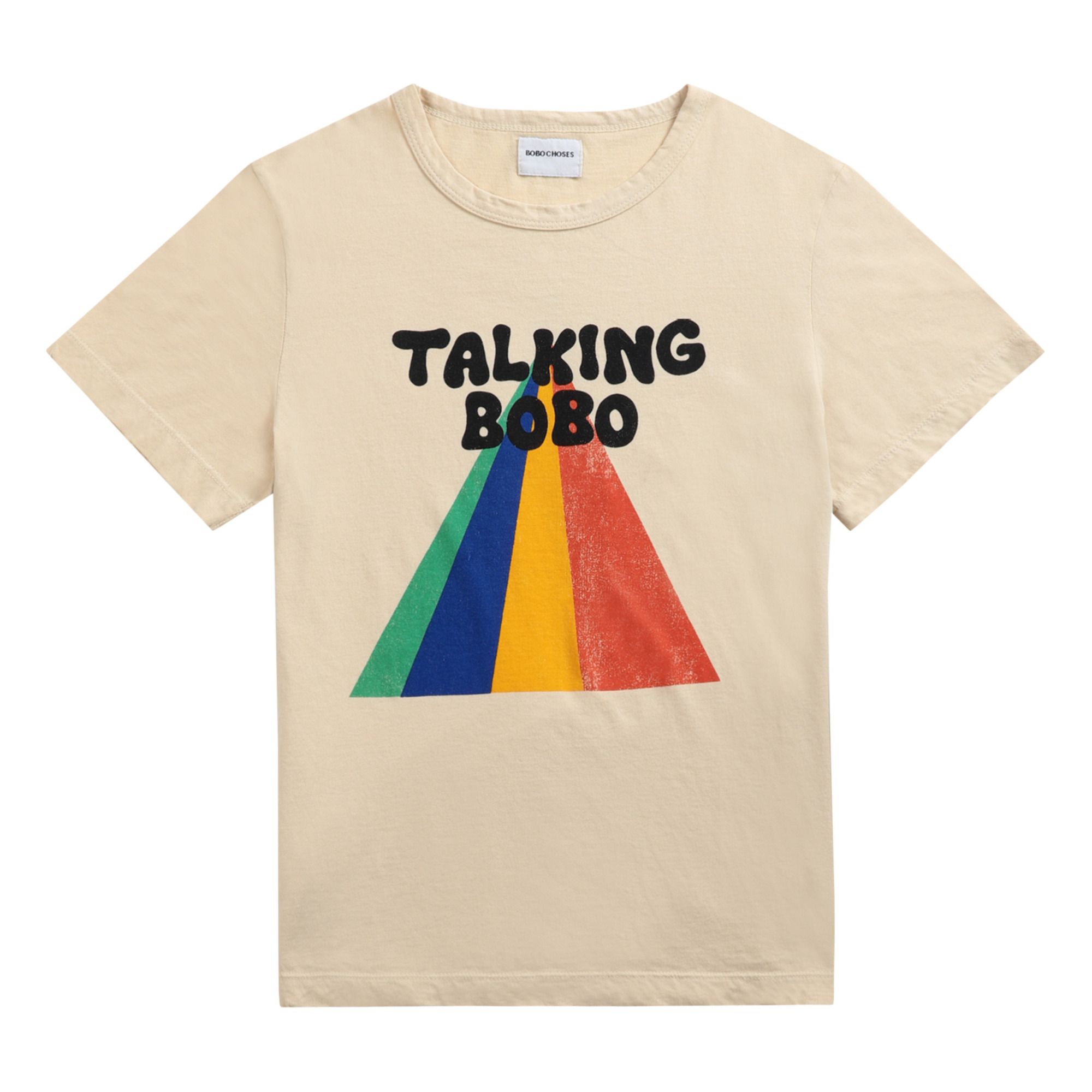 Bobo Choses - T-Shirt Coton Bio Talking Bobo - Collection Femme - - Sable