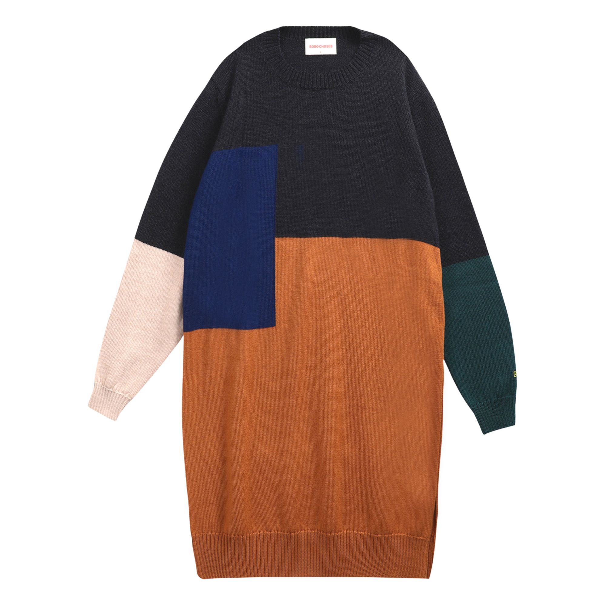 Bobo Choses - Robe Mérinos - Collection Femme - - Ocre