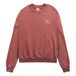 Organic Cotton Sweatshirt - Adult's Collection - Brick red- Miniature produit n°0
